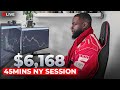 LIVE TRADING: $6168 In 45MINS Trading The New York Session