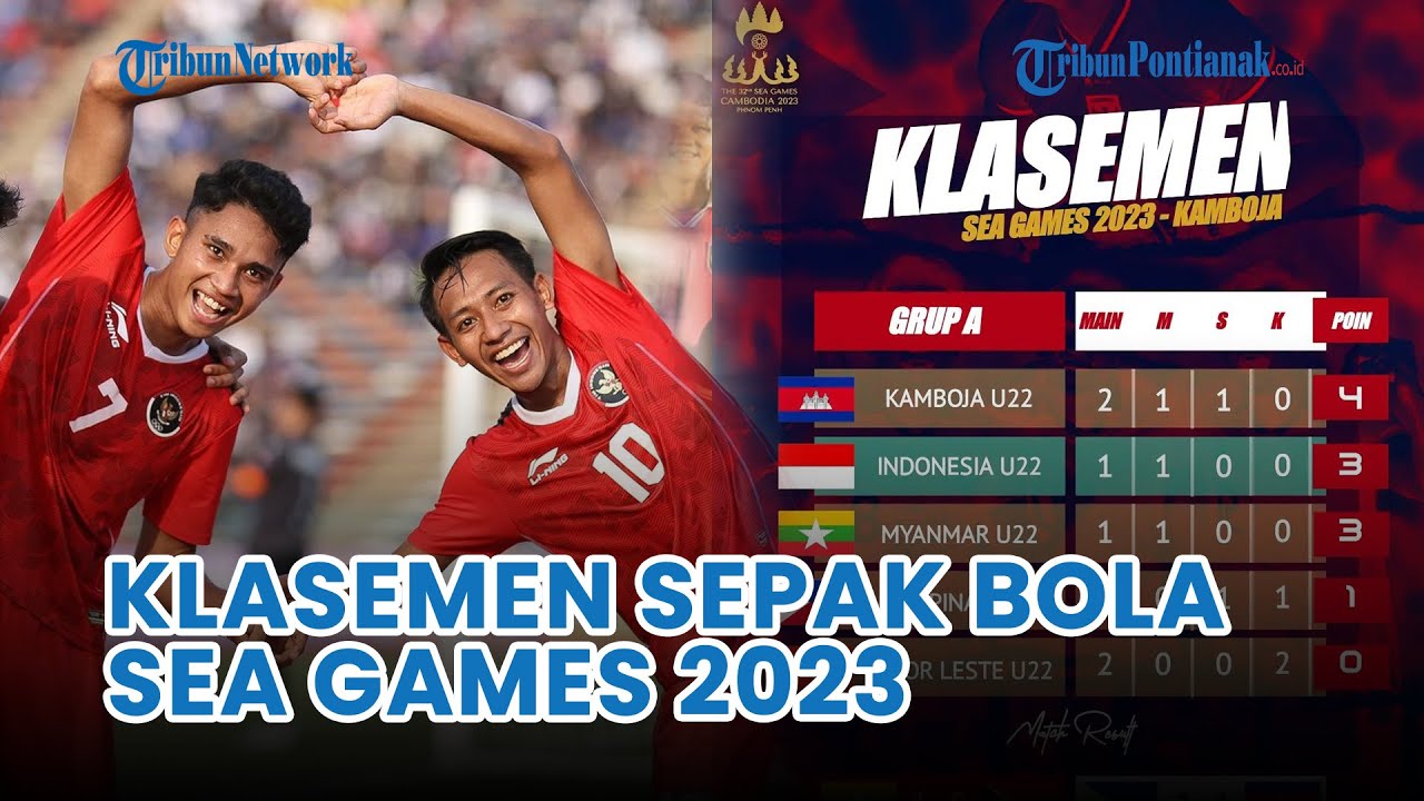 🔴 Klasemen Sepak Bola SEA Games 2023, Asa Indonesia Ke Puncak Malam Ini ...