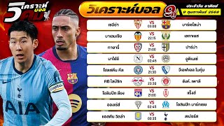 วิเคราะห์บอล ประจำวันอาทิตย์ที่ 9 กุมภาพันธ์ 2568  สูตรลับ@เม้ง