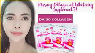 DAISO COLLAGEN REVIEW | MURA AT EFFECTIVE IN 3 WEEKS LANG!