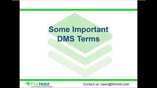 What is a DMS?