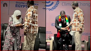 Viral Video Of African Presidents Bowdown For Raila During COP27, Egypt| News54.