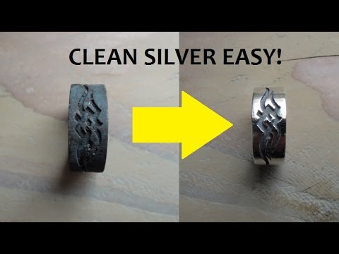 Cleaning Tarnished Silver the Easy Way! Cleaning Tarnished Silver the Easy Way!