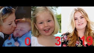 Future Queens of Europe: Princess Catharina-Amalia from 0 to 19 years old