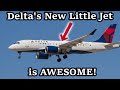 Delta's new little GAME CHANGER: A220-100 Economy Review