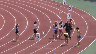 第61回中部実業団対抗陸上競技大会　女子招待中学4×100mR　決勝　島中　50.37　2017/5/14