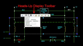 DraftSight 2017: Heads Up Display Toolbar