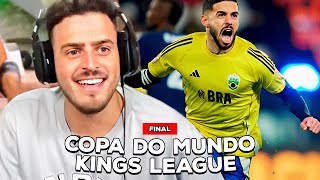 JON VLOGS REAGINDO A FINAL DA COPA DO MUNDO KINGS LEAGUE