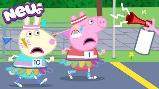 Peppa-Wutz-Geschichten 🏁 Mini Marathon 🏃‍♂️ Videos für Kinder