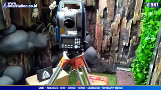 [TUTORIAL] Topo Dengan Sudut Metode Record Total Station Sokkia CX-105 | BNT