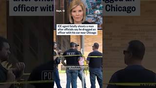ICE agent fatally shoots a man after officials say he dragged an officer with his car near Chicago
