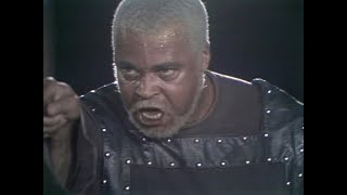 Shakespeare's King Lear. James Earl Jones, NYC Shakespeare Festival, 1974