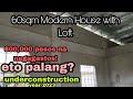 60sqm Modern House with Loft | Napag planuhan na mag ka loft someday | 800,000 worth house