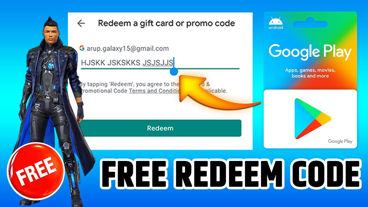 100% Free Google Play Redeem Code | How To Get Free Google Play Redeem ...