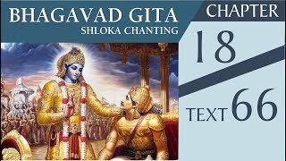 LEARNING BHAGAVAD GITA WITH MEANING | CHAPTER 18 TEXT 66 | HKM Mumbai