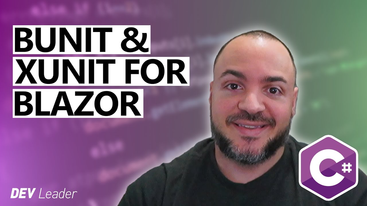 How To Write Blazor Unit Tests With BUnit And XUnit - YouTube