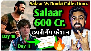 Salaar Box Office Collections Day 10|Dunki Box Office Collection Day 11| Salaar Review#dunki #salaar