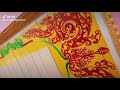 គំនូរពិដាន ក្បាច់ខ្មែរ khmer painting kbach khmer