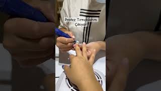 Protez tırnak Asmr 💅 Nail Asmr #tırnakbakımı #proteztırnak