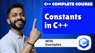 Lec-10: Constants in C++ Programming | C++ for Beginners | C++ by Varun sir | @gatesmashers