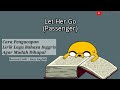 Let Her Go - Passenger (Belajar pengucapan bahasa inggris lewat lagu) Easy english