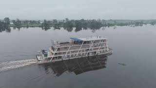 Cruising the Congo River aboard the Princesse Ngalessa. Join the next Inspiration Africa expedition.