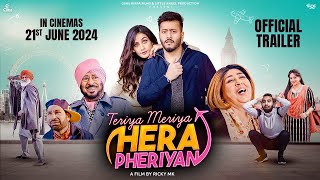 Teriya Meriya Hera Pheriyan (Official Trailer) Pukhraj Bhalla | Jaswinder Bhalla | Harby Sangha