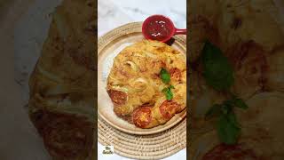 ไข่เจียวไร้น้ำมัน/Thai omelet/Air fryer recipe