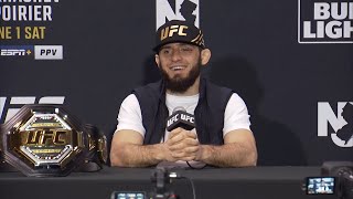 Islam Makhachev Post-Fight Press Conference | UFC 302