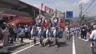 2016/05/15　御柱祭　諏訪神社下社　里曳き 4K