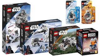 All LEGO Star Wars Sets January 2022 Compilation/Collection Speed Build
