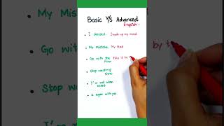 Formal vs informal English | basic vs advanced English | education#grammar#english#shorts#yt#foryou#