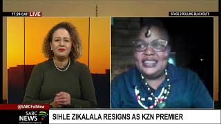 Reasons for Zikalala's resignation: Dr Fikile Vilakazi