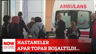 Hastaneler apar topar boşaltıldı... 19 Ekim 2024 Ozan Gündoğdu ile NOW Ana Haber Hafta Sonu