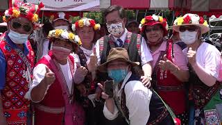 2022年7月17日桃園市平鎮區建安宮原住民族歲時祭儀聯合豐年祭活動市長鄭文燦蒞臨舞蹈展演頭目祈福祭典「台網TNTV中網CTTV華網TVTV中華網TVPS陸視MLTV陸網TVTS民網TVPS」 14