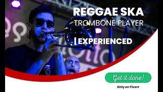 I will record upbeat reggae ska trombone lines