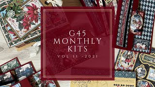 G45 Vol 11 - 2021 Monthly Kits Featuring Let it Snow