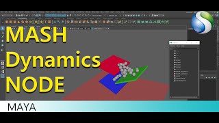 Mash Dynamic Node in Autodesk Maya