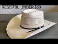 Resistol cojo vaquero Cody Johnson straw hat review