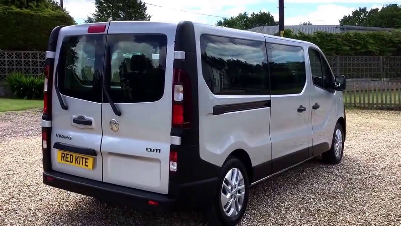 Vauxhall Vivaro 9 Seat Minibus - YouTube