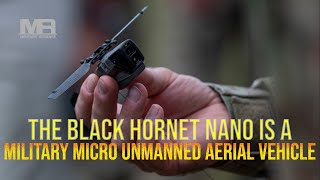 The Black Hornet Nano is a Military Micro Unmanned Aerial Vehicle #Shorts