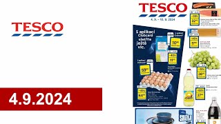 Tesco leták 4.9.2024 - akční leták