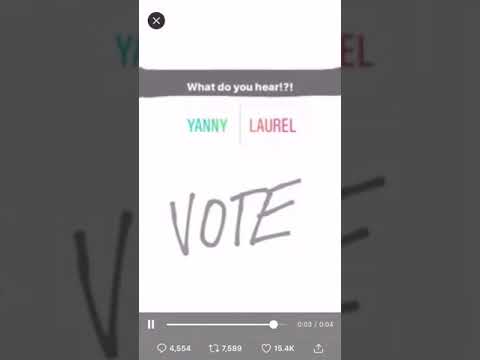 Original Yanny vs. Laurel Original Yanny vs. Laurel