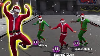 SANTA IN THE PLAYGROUND! CHRISTMAS SPECIAL NBA 2K18