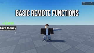 How to use Remote Functions | Roblox Studio 2021