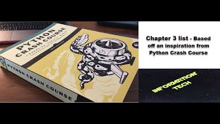 Python Crash Course Section 3 List