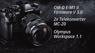 Olympus E-M1.2 Firmware 3.0 / 2x Telekonverter MC-20 / Workspace 1.1