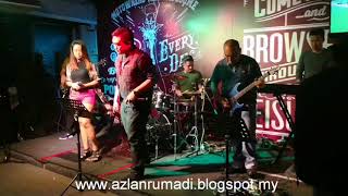 NGARAP KE NUAN NIKAL PULAI BY SIDE SIXTH BAND AT MOTOWNERS CAFE, KUCHING SARAWAK - FEB 2018.