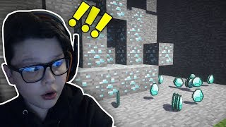 AM GASIT DIAMANTE DIN PRIMUL EPISOD pe Minecraft ?