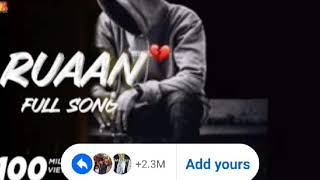 Ruaan full song । tiger 3।arjit Singh ।irsaad kamil#newsong #ruaan